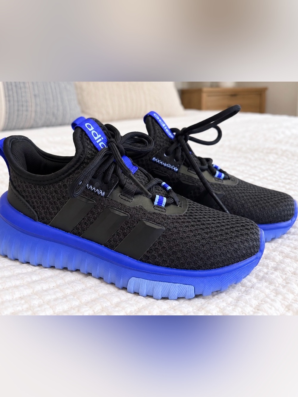 Adidas FortaRun 2.0 Kids Sneakers Black/Blue